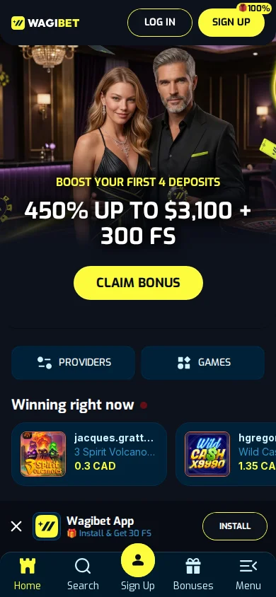 Wagibet Casino App